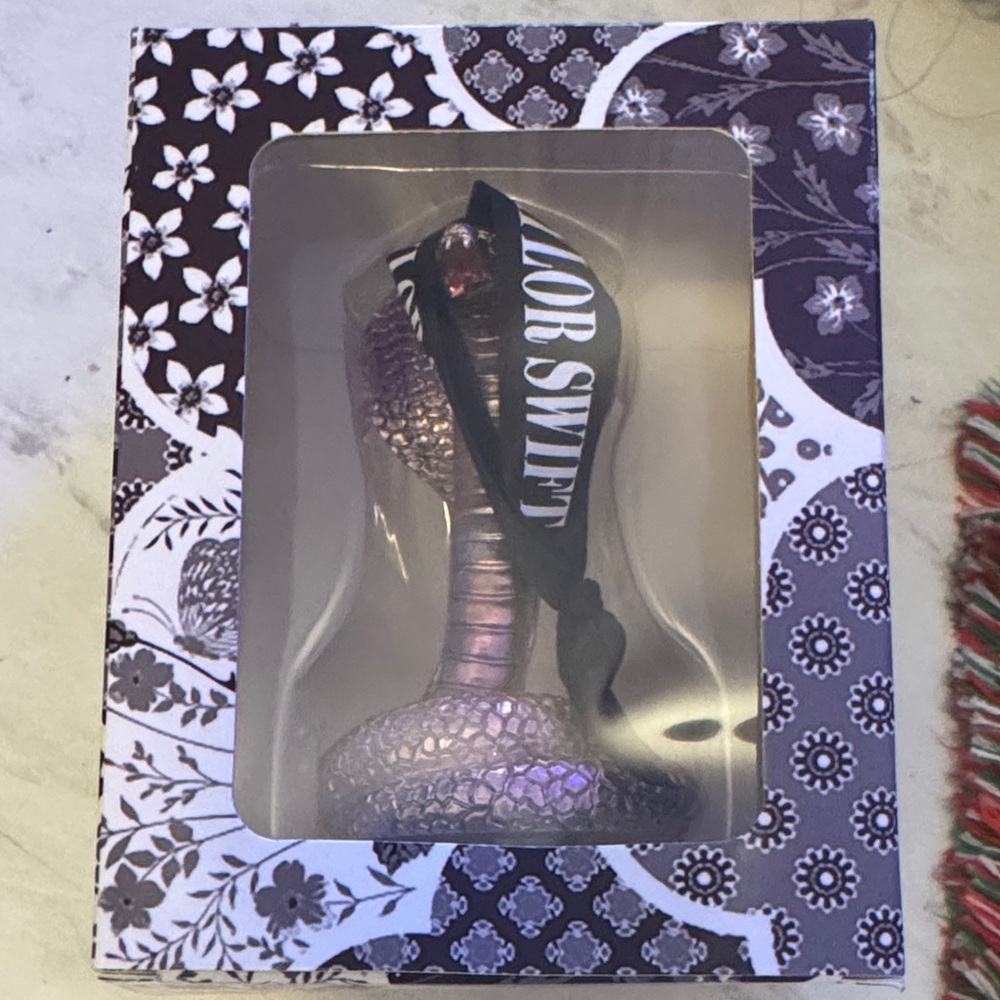 TS Karyn rep snake ornament